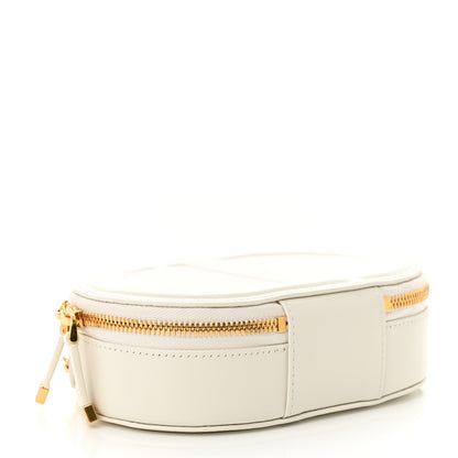 Christian Dior Calfskin CD Signature Oval Crossbody Camera Bag Latte 4 of 11