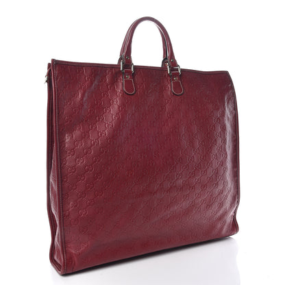 Gucci Guccissima XL Tote Red 3 of 16
