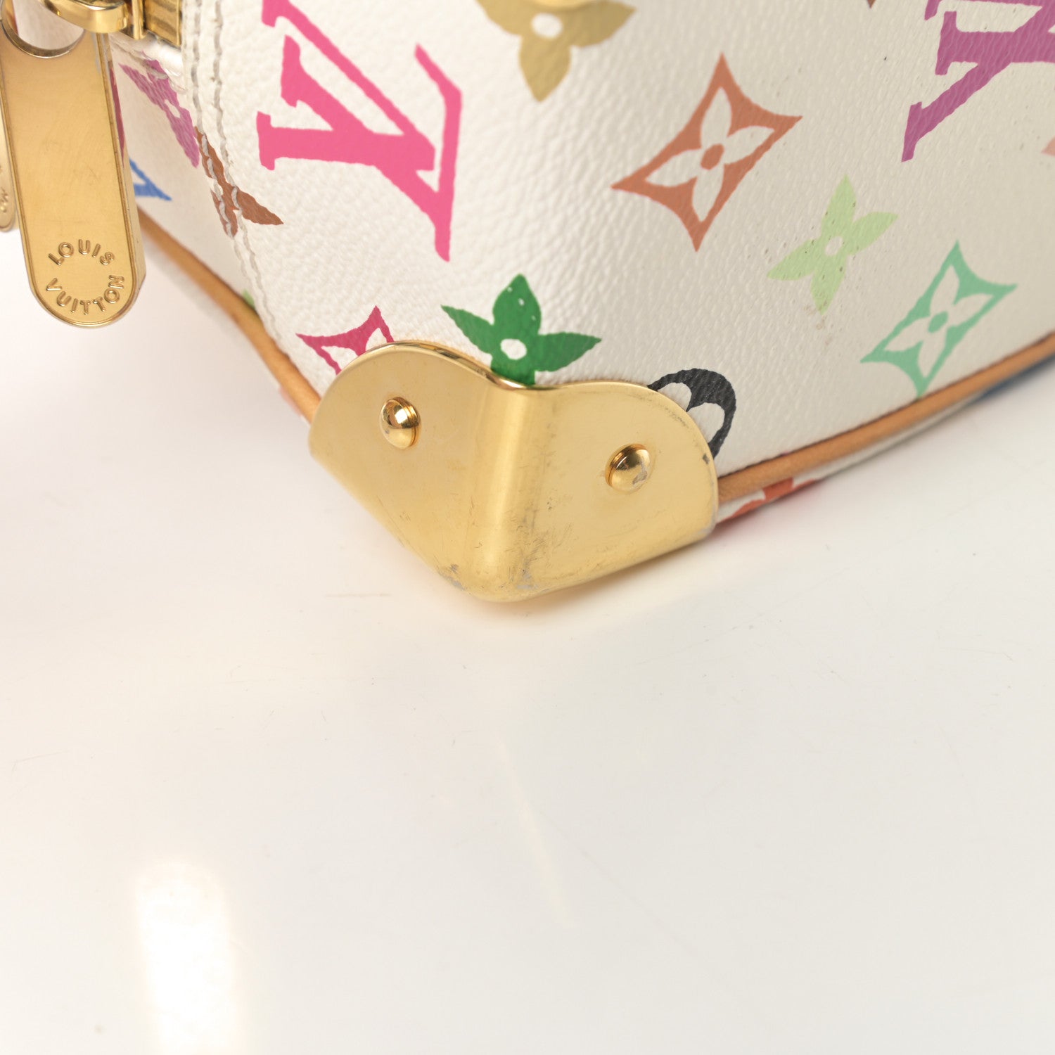 Louis Vuitton Monogram Multicolor Trouville White 9 of 15