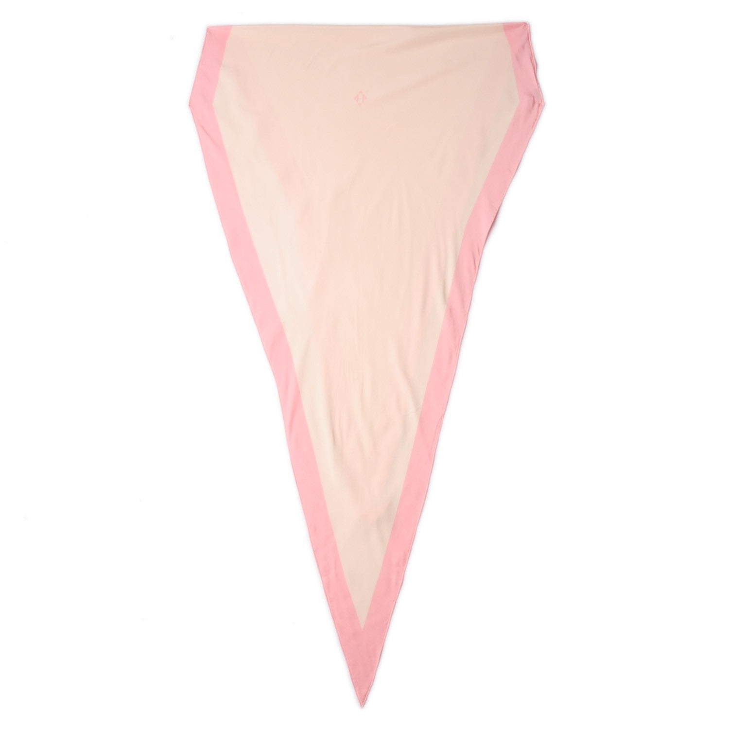 Hermes Washed Silk Maxi Losange Scarf Rose Poudre Rose Buvard 4 of 7