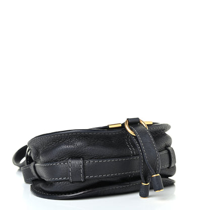 Chloe Calfskin Mini Marcie Round Crossbody Bag Black 3 of 4