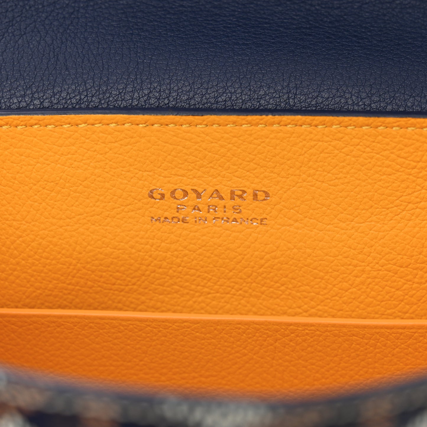 Goyardine Saigon Mini Navy