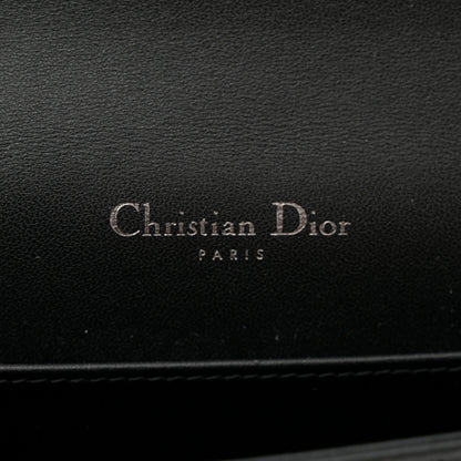 Christian Dior Lambskin Cannage Lady Dior Pouch Black 7 of 11