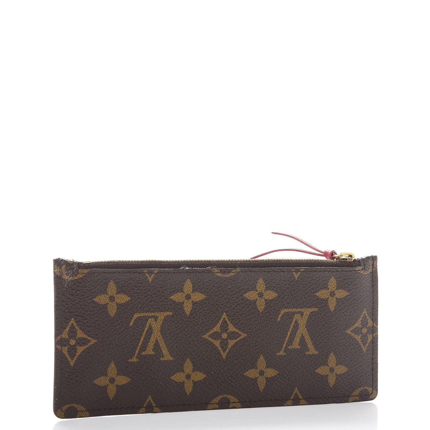 Monogram Josephine Wallet Zippered Insert Fuchsia