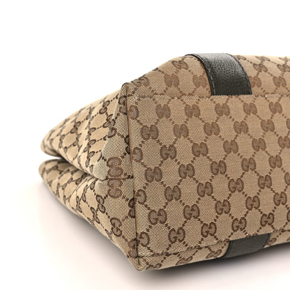 Gucci Monogram Bamboo Bar Medium Tote Olive 8 of 9
