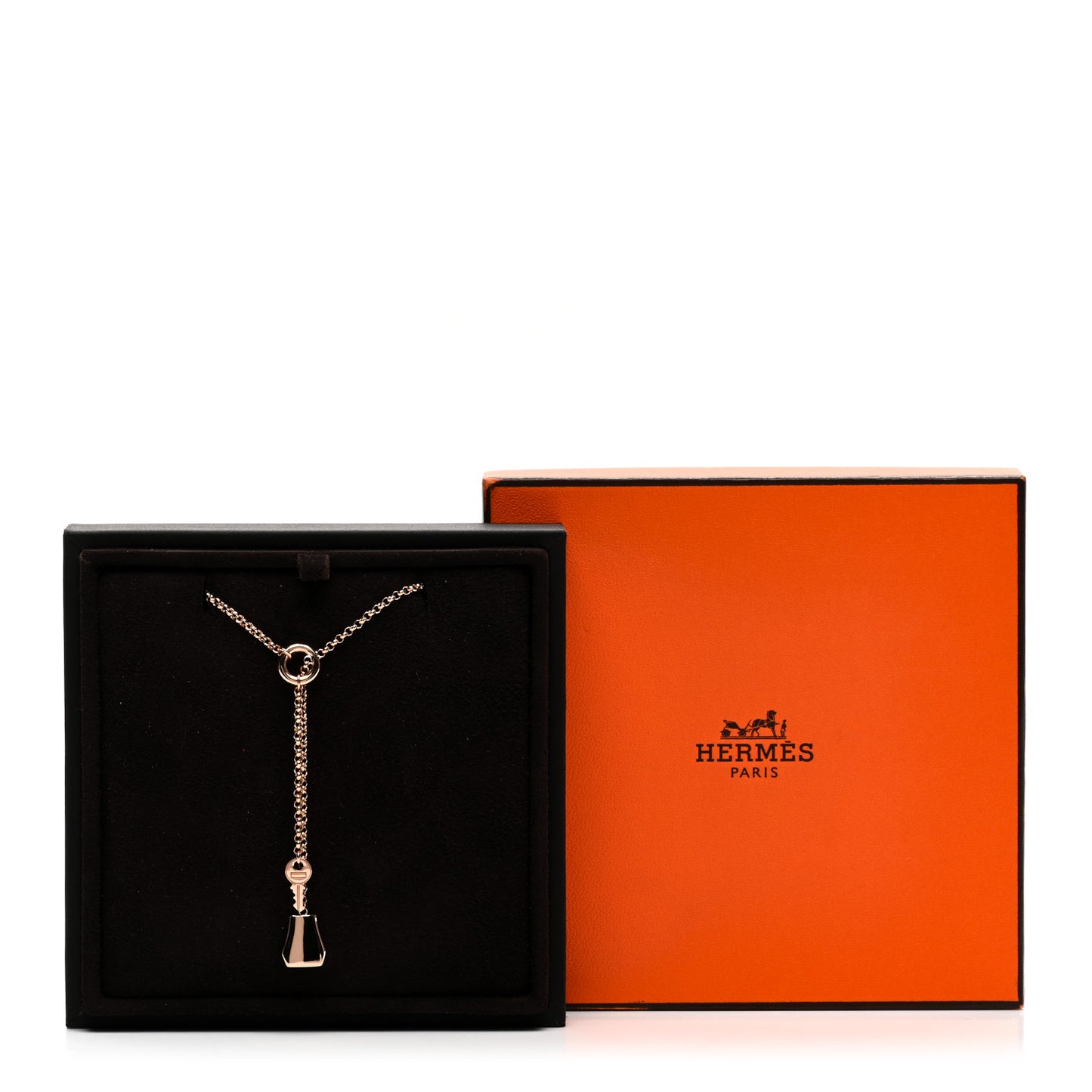 18K Rose Gold PM Kelly Clochette Necklace