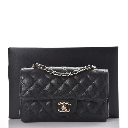 Chanel Caviar Quilted Mini Rectangular Flap Black 8 of 8