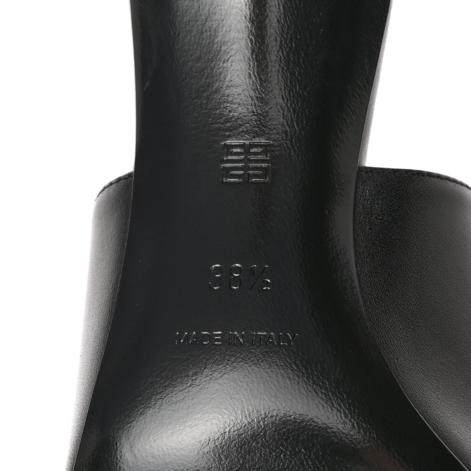 Givenchy Smooth Nappa G Cube Mule Sandals 38.5 Black 6 of 10
