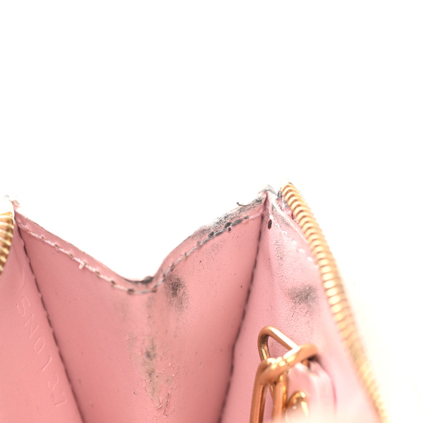 Vernis Key Pouch Rose Ballerine