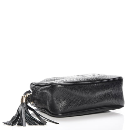 Gucci Pebbled Calfskin Small Soho Disco Bag Black 4 of 7