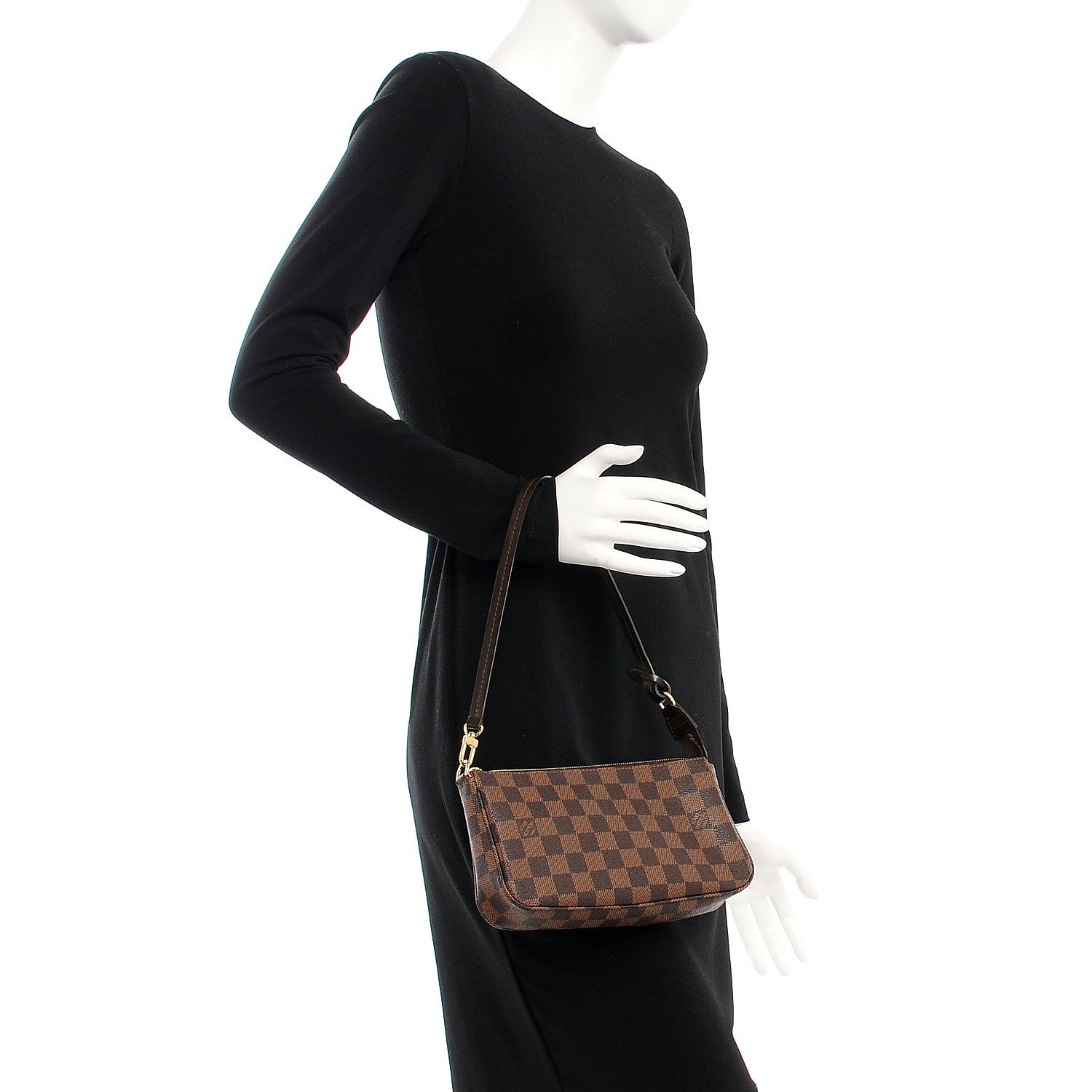 Louis Vuitton Damier Ebene Pochette Accessories NM 2 of 8