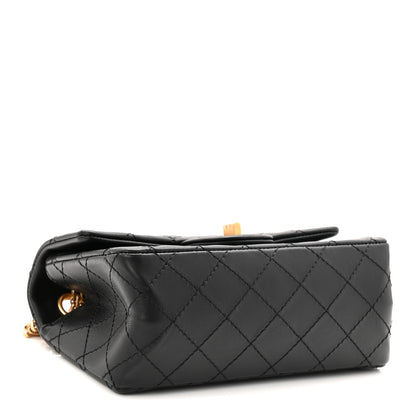 Chanel Calfskin Quilted 2.55 Reissue Mini Flap Black 4 of 11
