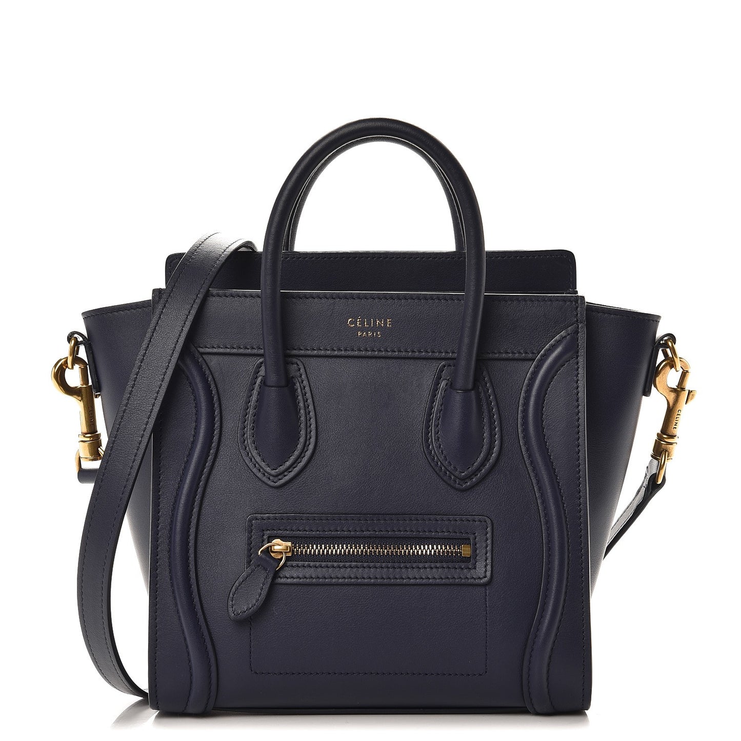 Smooth Calfskin Nano Luggage Ink