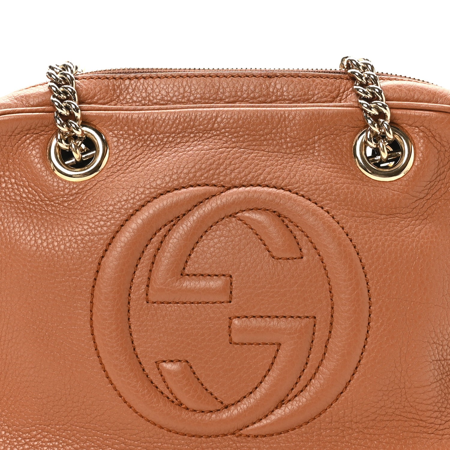 Gucci Cellarius Calfskin Small Soho Bowler Dusty Blush 7 of 9