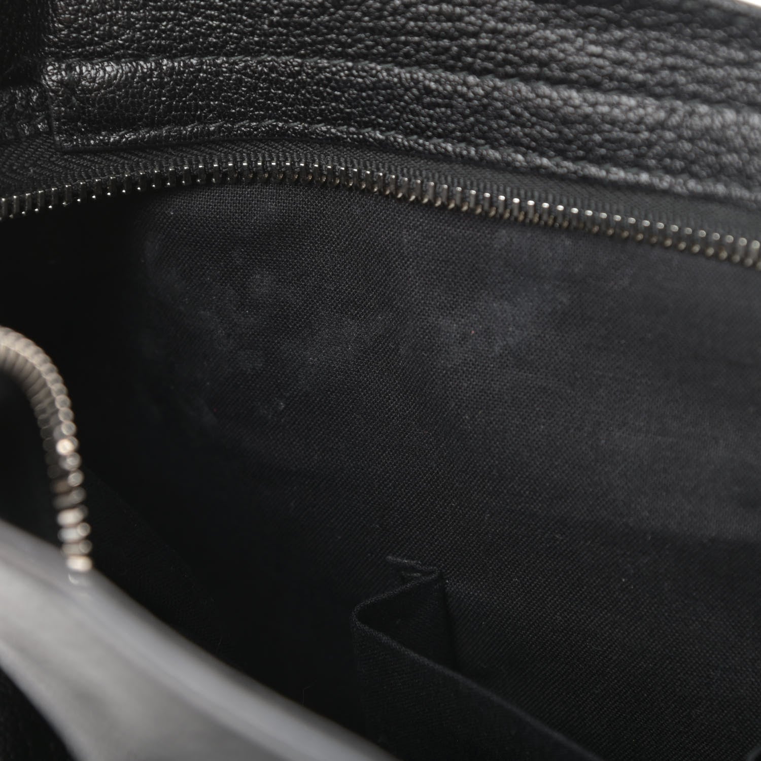 Balenciaga Chevre Silver Metallic Edge Hardware City Black 14 of 14