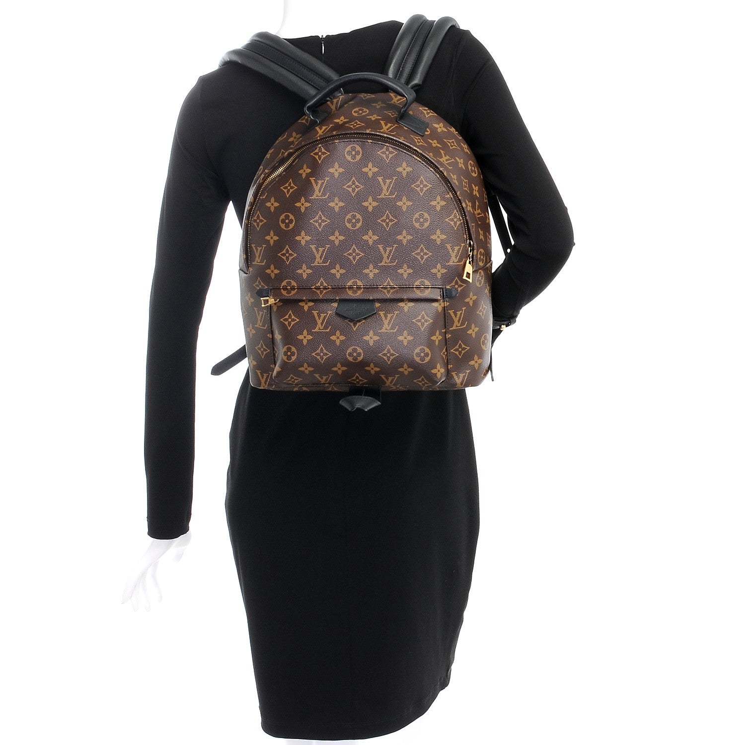 Louis Vuitton Monogram Palm Springs Backpack MM 2 of 6