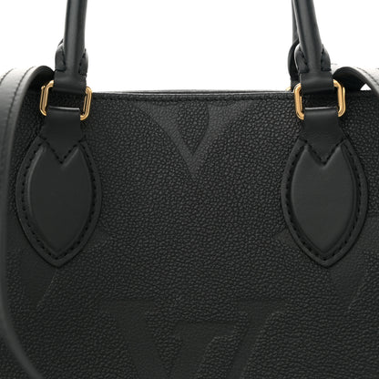 Louis Vuitton Empreinte Monogram Giant Onthego MM Black 7 of 11