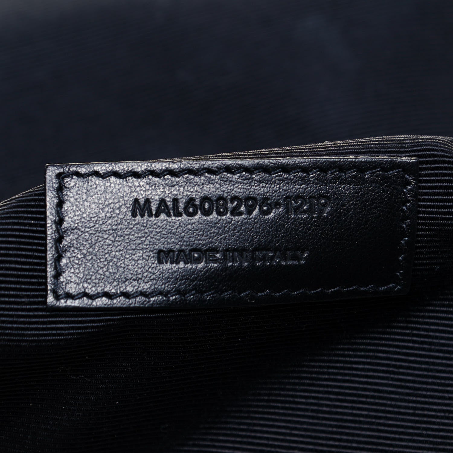 Saint Laurent Canvas Calfskin Sid Backpack Black 6 of 12