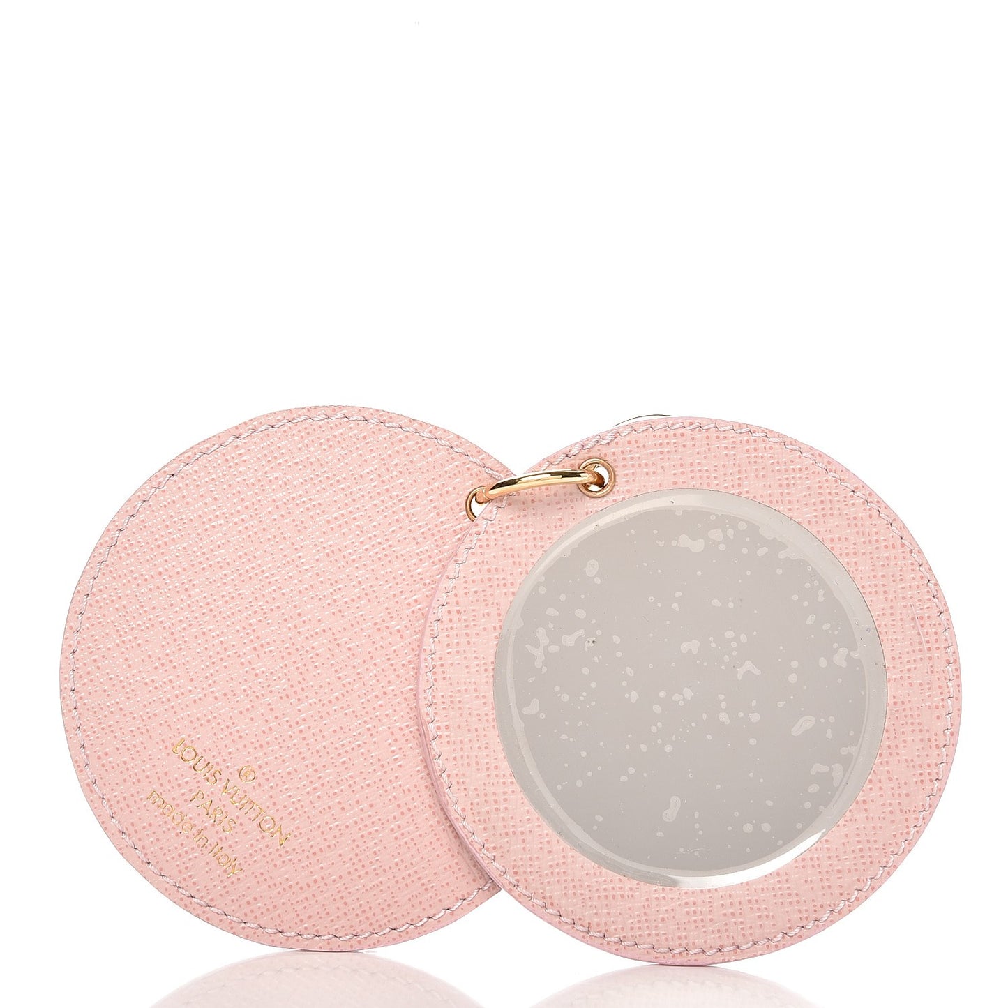 Monogram LV Mirror Key Holder Rose Ballerine