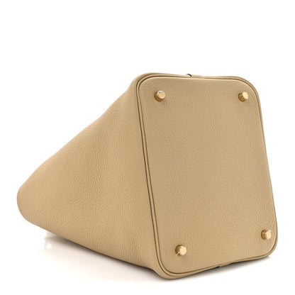 Hermes Taurillon Clemence Picotin Lock 22 MM Trench 4 of 11