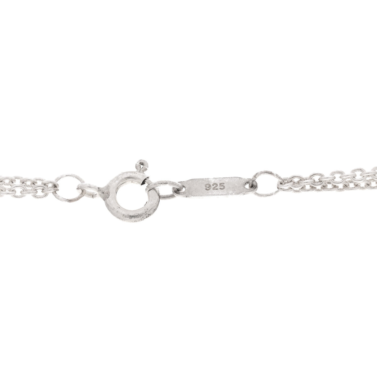Tiffany Sterling Silver Figure 8 Pendant Necklace 4 of 7