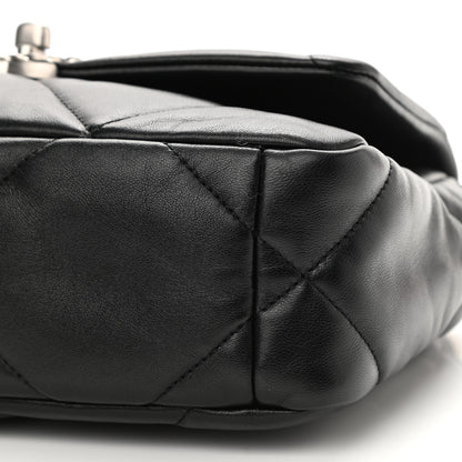 Chanel Lambskin Quilted Medium Chanel 19 Flap Black 10 of 10