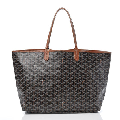 Goyard Goyardine Saint Louis PM Black Gold 3 of 9