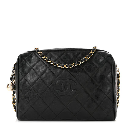 Chanel Caviar Quilted Camera Case Black 1 of 10