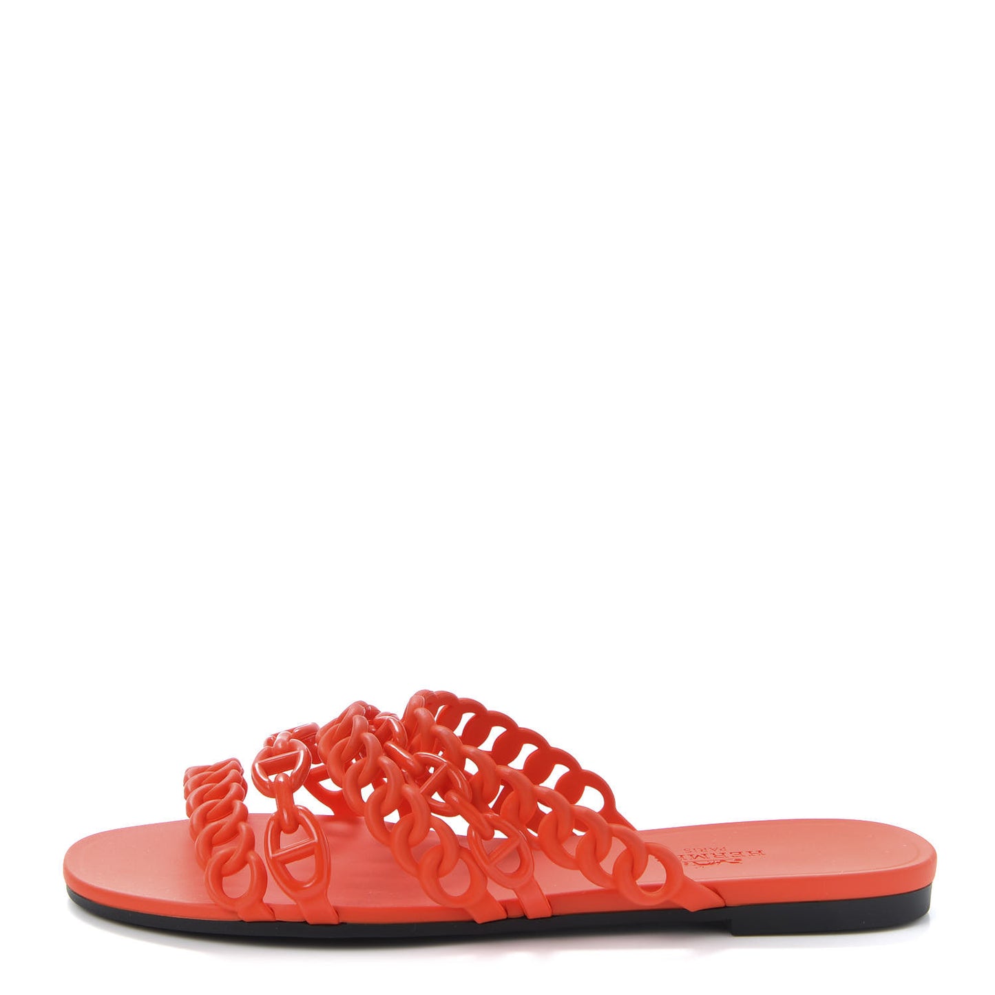 Rubber Chaine d'Ancre Nude Sandals 36 Pavot