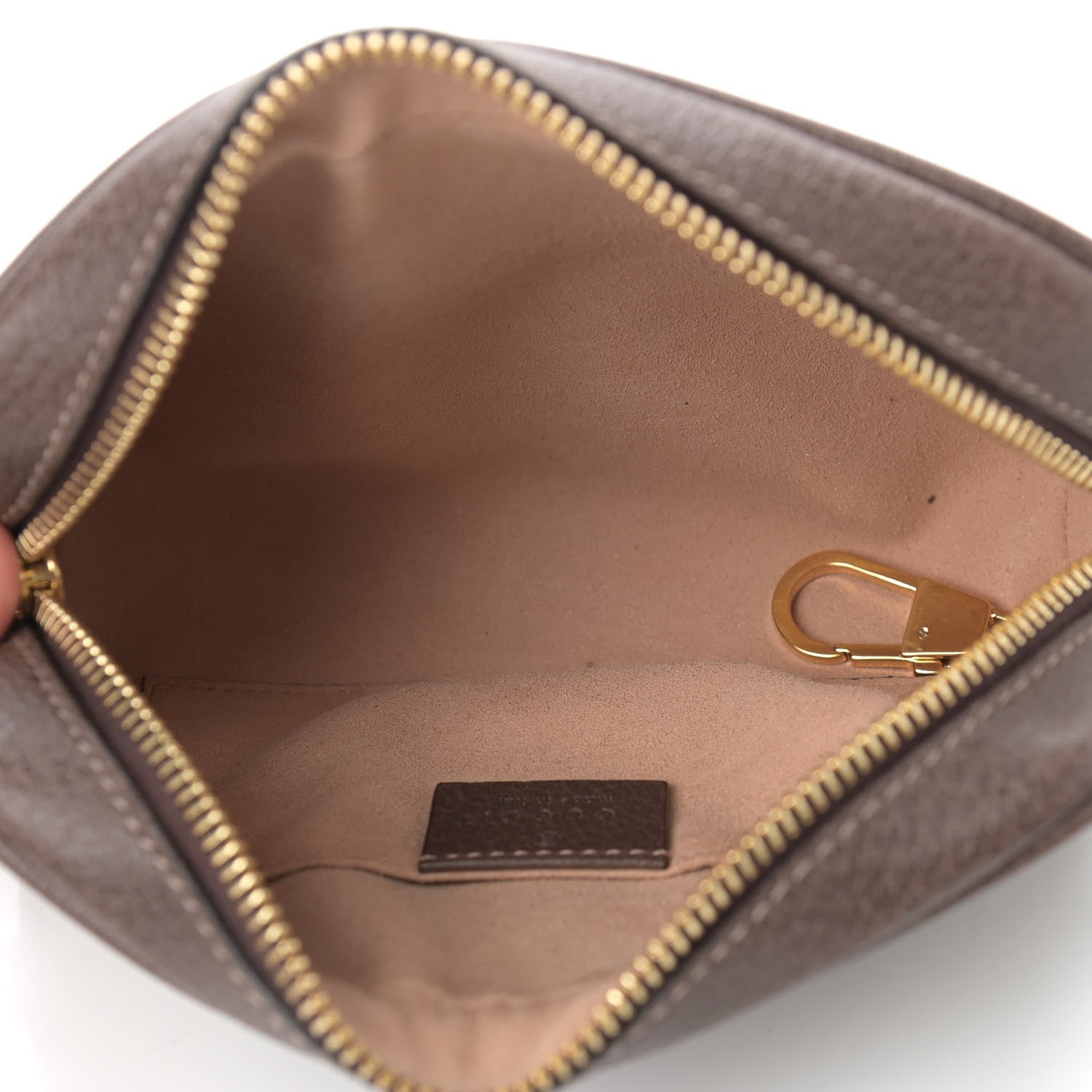 Gucci GG Supreme Monogram Web Mini Ophidia Shoulder Bag Brown 5 of 11