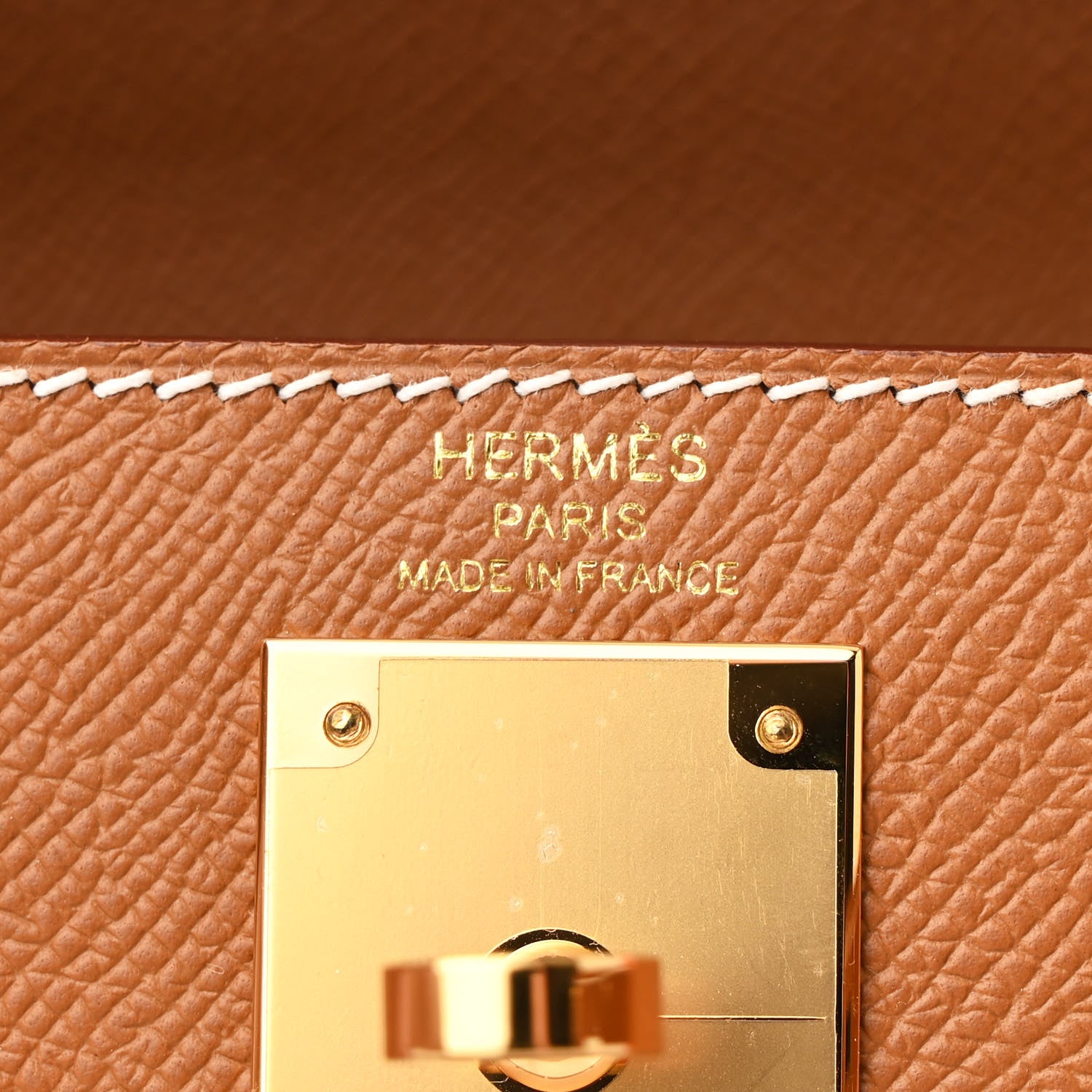 Hermes Epsom Kelly Sellier 28 Gold 6 of 12
