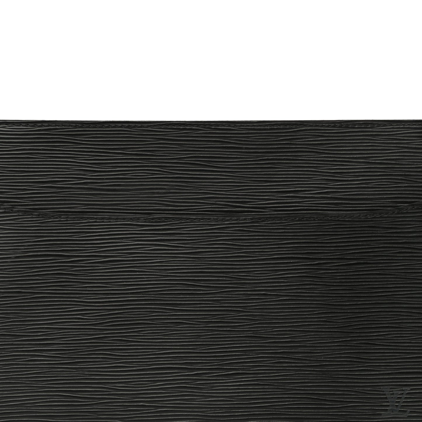 Epi Pochette Homme Clutch Black
