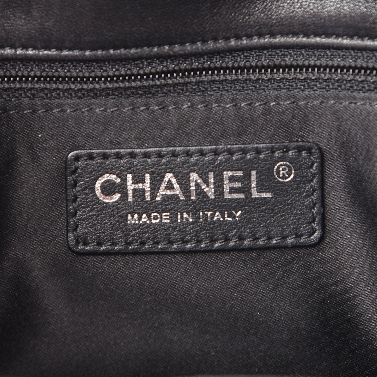 Lambskin Quilted Maxi 3 Flap Black