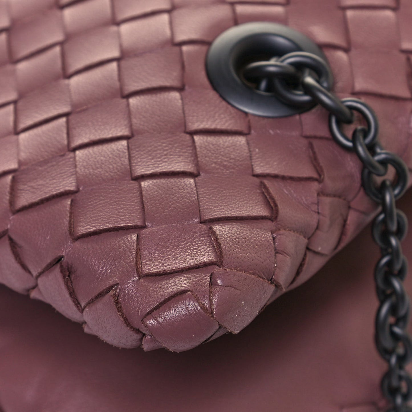 Nappa Intrecciato Duo Dusty Rose