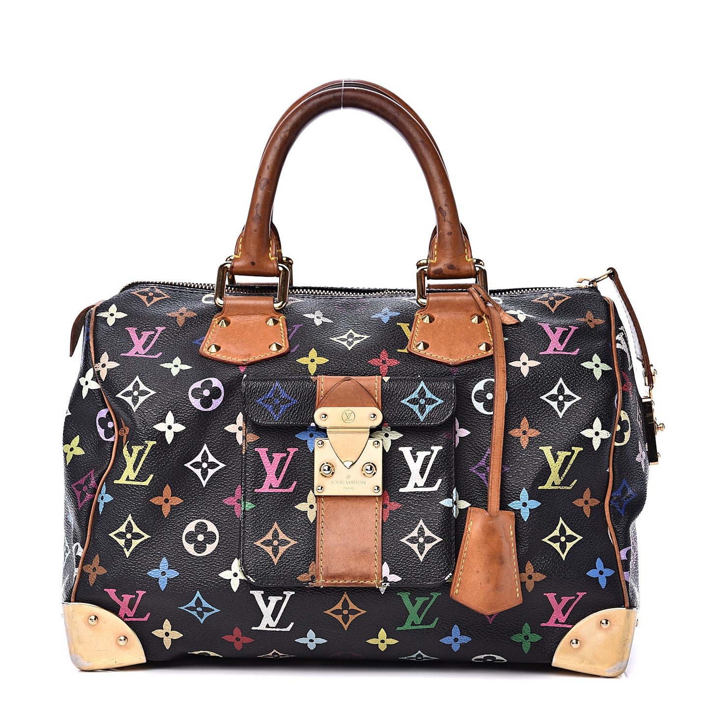 Monogram Multicolor Speedy 30 Black