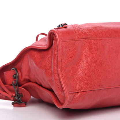 Balenciaga Agneau Classic Hardware City Rouge Coquelicot 6 of 9