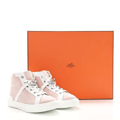 Hermes Canvas Calfskin Daydream Sneakers 35 Framboise White 9 of 9