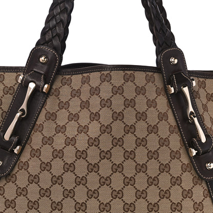 Gucci Monogram Medium Pelham Shoulder Bag Dark Brown 8 of 10