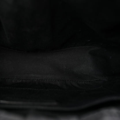 Saint Laurent Calfskin Matelasse Monogram Lou Camera Bag Black 5 of 12
