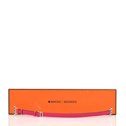 Hermes Swift 41mm Apple Watch Double Tour Band Rose Mexico 7 of 7