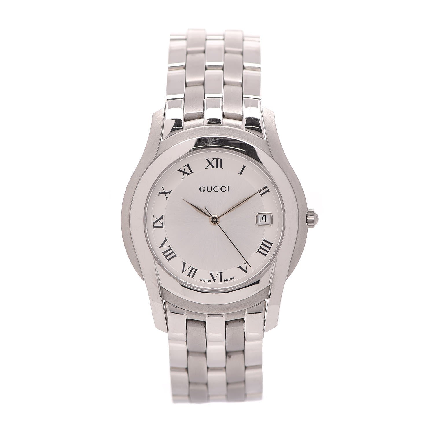 Gucci Stainless Steel 35mm 5500M Quartz Watch 1 of 6