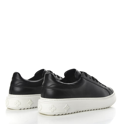 Louis Vuitton Calfskin Time Out Sneakers 41.5 Black 4 of 10