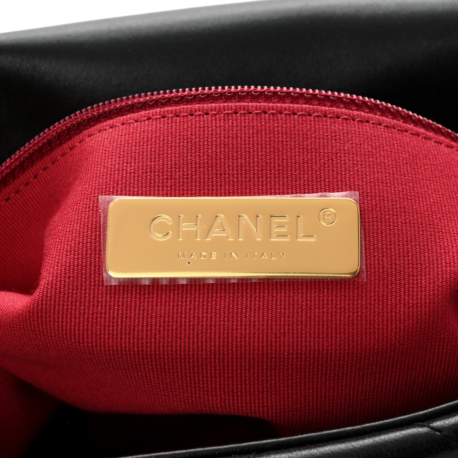Chanel Lambskin Quilted Medium Chanel 19 Flap Black 6 of 10