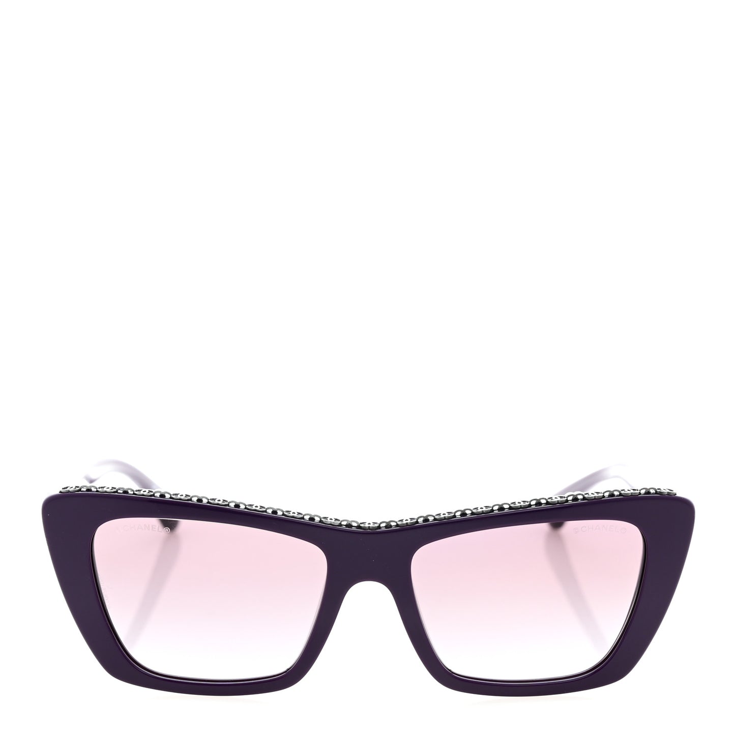 Acetate Butterfly Sunglasses 5540 Purple