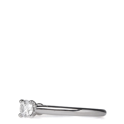 Cartier Platinum Diamond .22ct Solitaire Engagement Ring 49 5 3 of 7