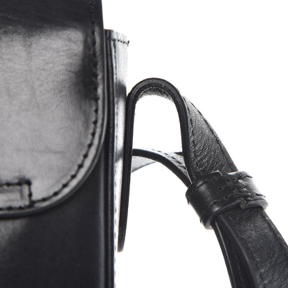 Mansur Gavriel Calfskin Envelope Flap Crossbody Bag Black 15 of 15