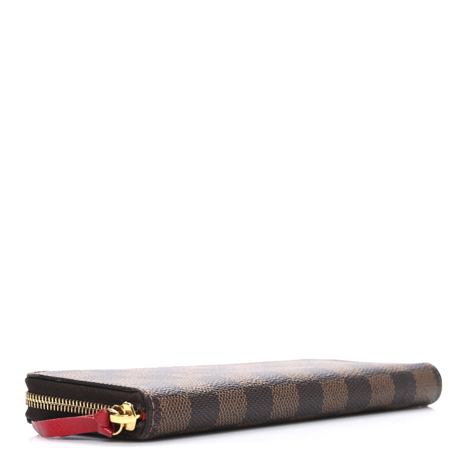 Louis Vuitton Damier Ebene Clemence Wallet Cherry 4 of 7