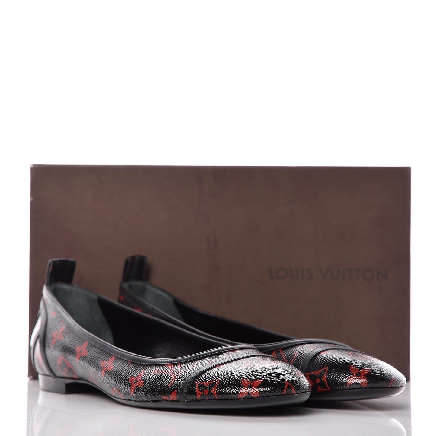 Monogram Infrarouge New Revival Ballerina Flats 42 Black