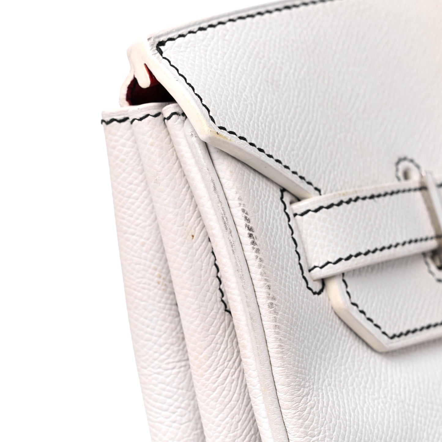 Epsom Horseshoe Birkin 35 White
