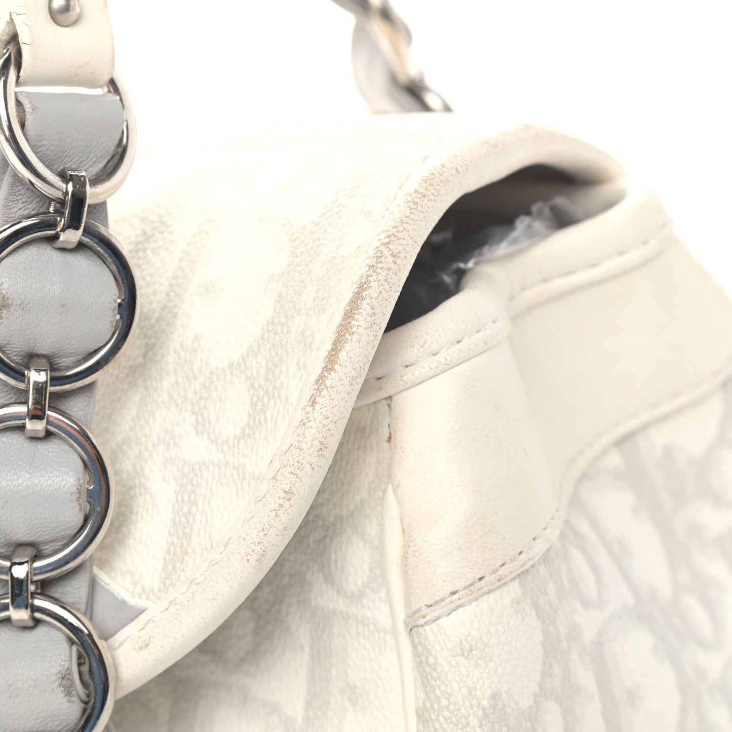 Monogram Romantique Trotter Bag Grey